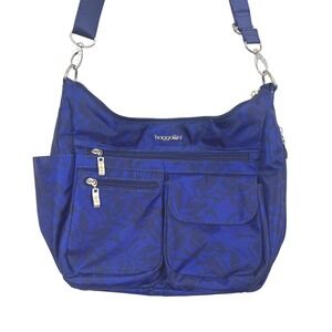 baggallini provence travel crossbody bag Women's Calais with Detachable Shoulder Strap | in Black Inspired by bucket list destinations Baggallini Provence Crossbody